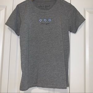 Life Is Good Flower Shirt